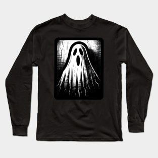 Horror Ghost spooky Long Sleeve T-Shirt